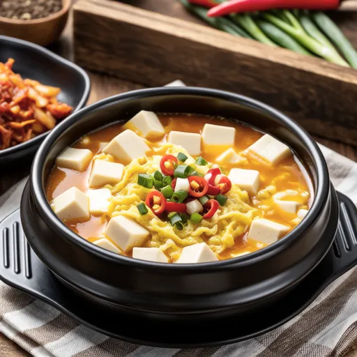 Tofu Egg Soup