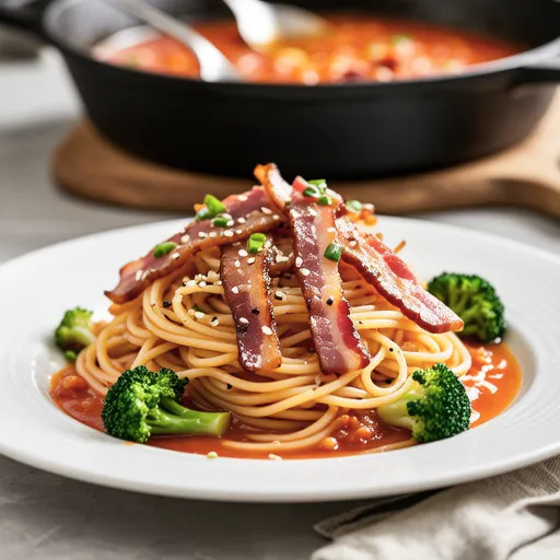 Bacon Rose Pasta