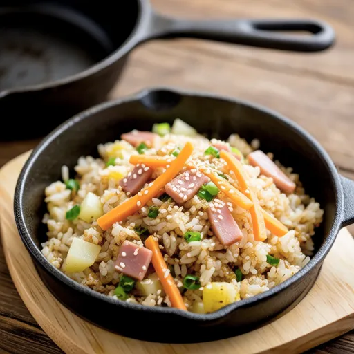 Ham and Potato Stir-fry