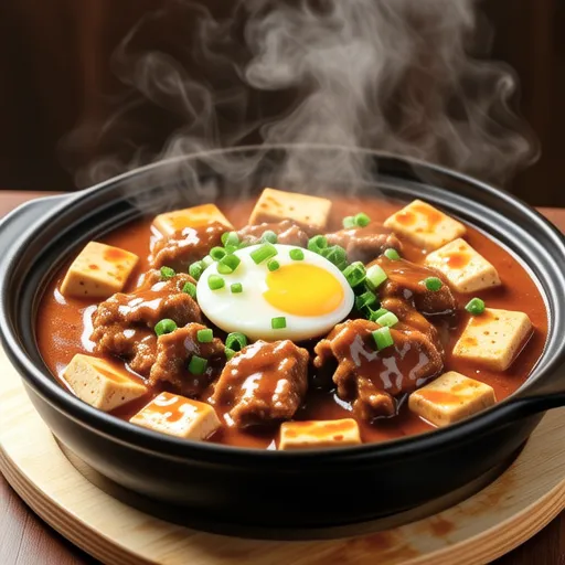 Spam Tofu Kimchi Stew