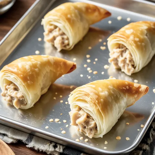 Tuna and Potato Kabuto Pie