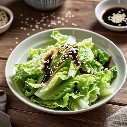 Lettuce Sesame Soy Sauce Namul