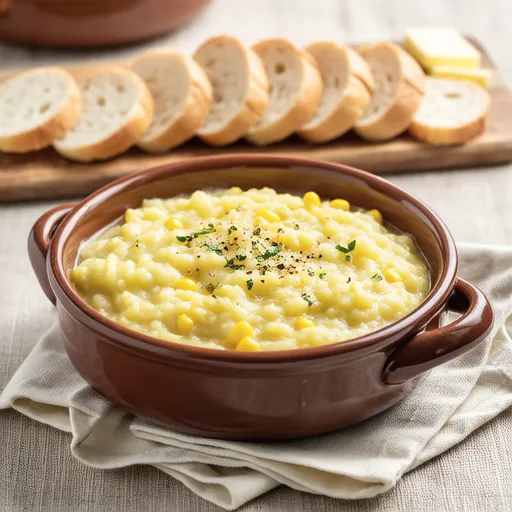 Corn Potage-style Aligot