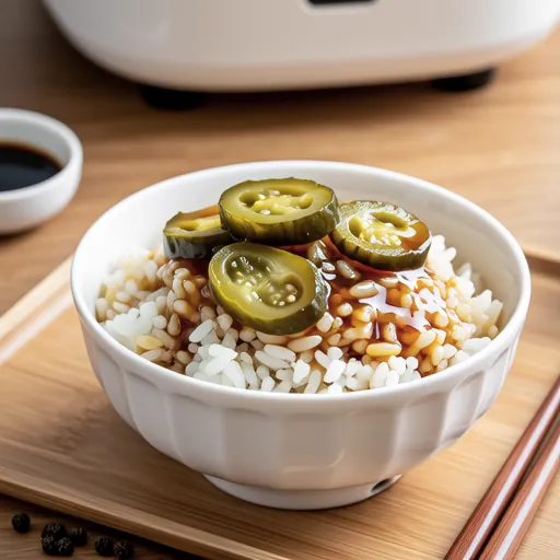 Takana Pickles and Shirasu Fried Rice