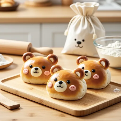 Bear-shaped Bread