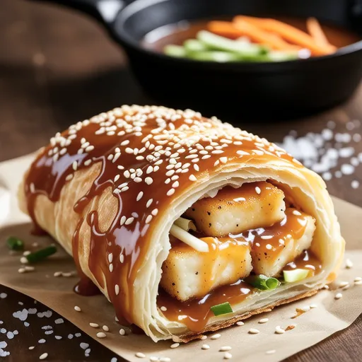 떡볶이 떡 참치 핫도그