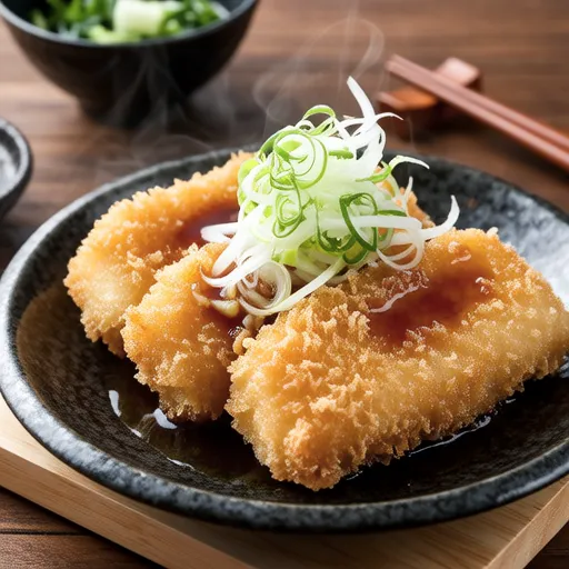Fried Yellowtail with Grated Daikon