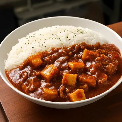 スパムカレー丼