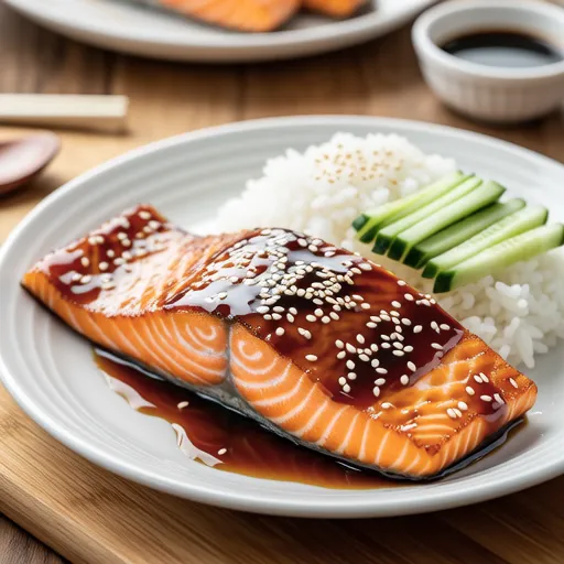 Salmon Teriyaki Pan-fry