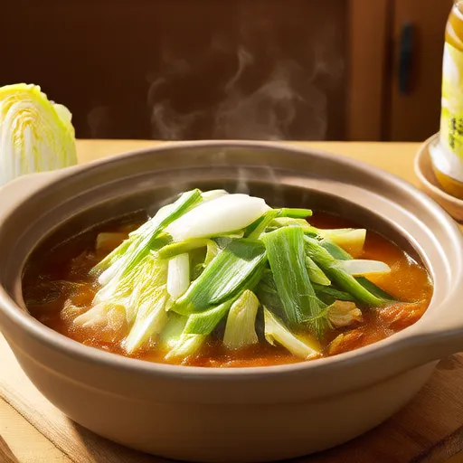 チンゲン菜の味噌汁