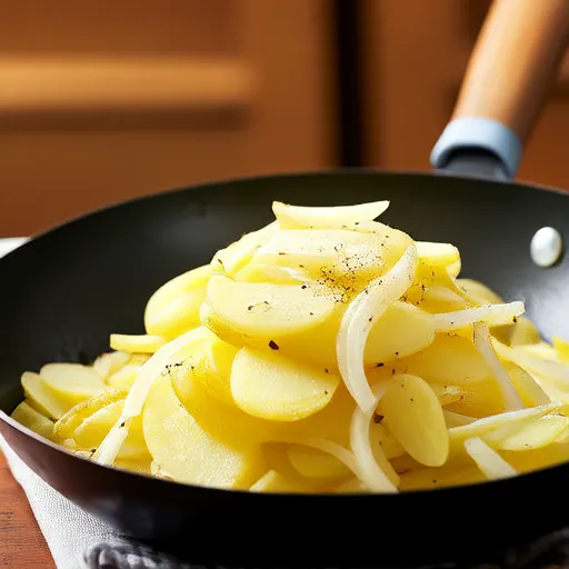Soft Potato Stir-Fry