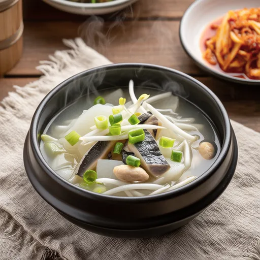Autumn Radish Bean Sprout Dried Pollack Soup