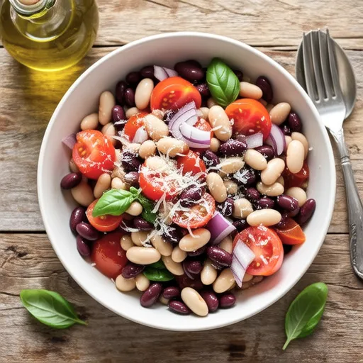 Italian Bean and Tomato Salad