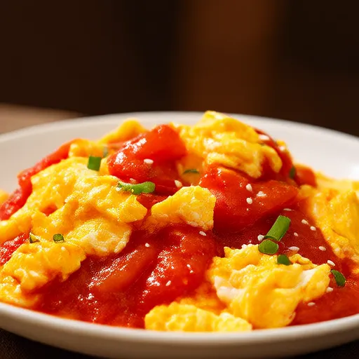 Stir-fried Tomato and Egg