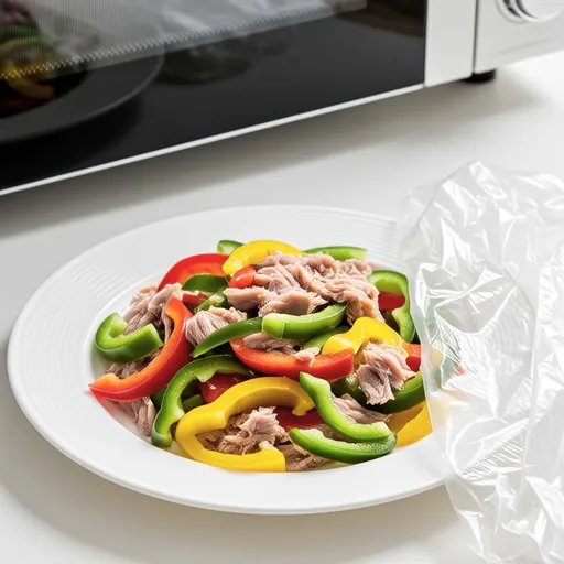 Bell Pepper and Tuna Salad