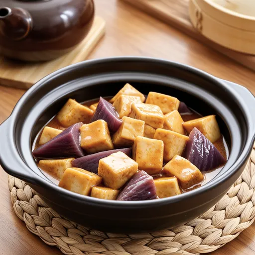里芋と油揚げの煮物