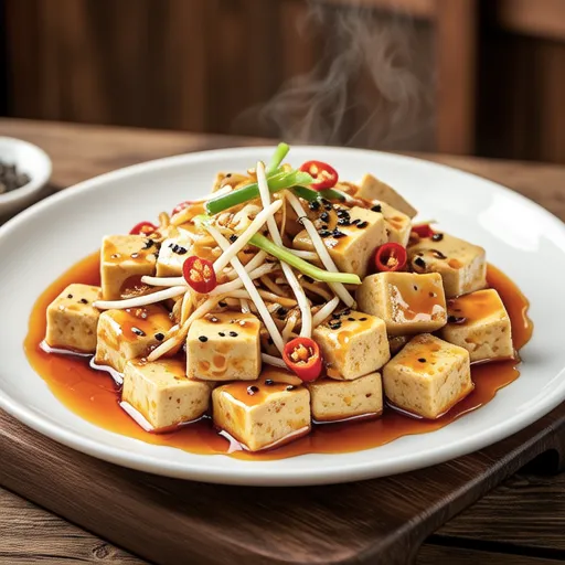 Bean Sprout Tofu Fry