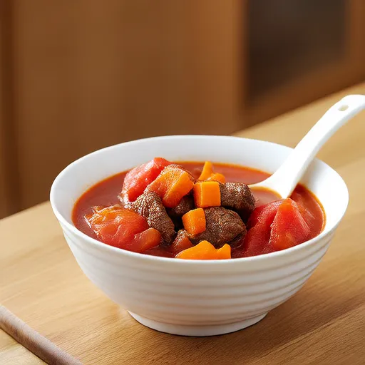 토마토 소고기 조림