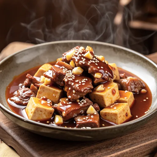 Pork Belly Tofu Braise