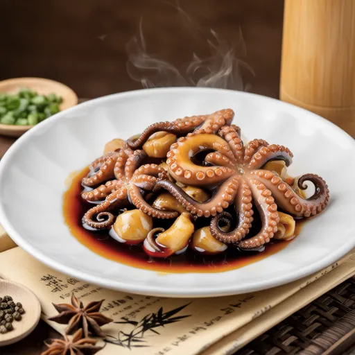 Nagaimo and Octopus Parsley Butter Stir-fry