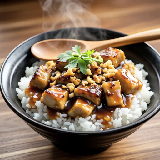 Unagi-style Grilled Chikuwa Rice Bowl