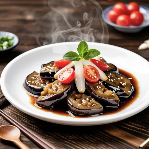 Japanese Eggplant and Tomato Marinade