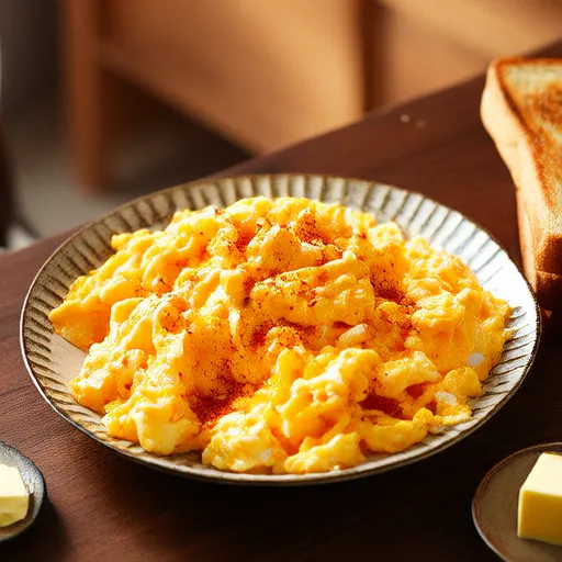 Spicy Scrambled Eggs