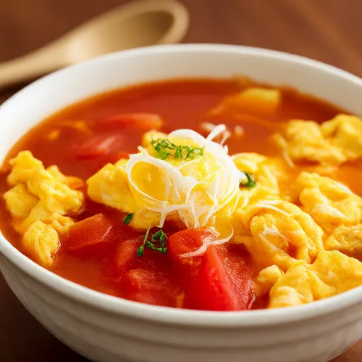 Zuppa di Pomodoro e Uova