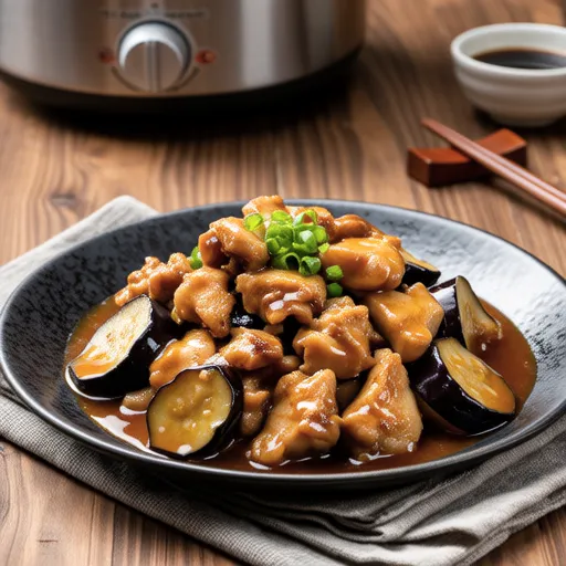 Chicken Breast and Eggplant Stir-fry