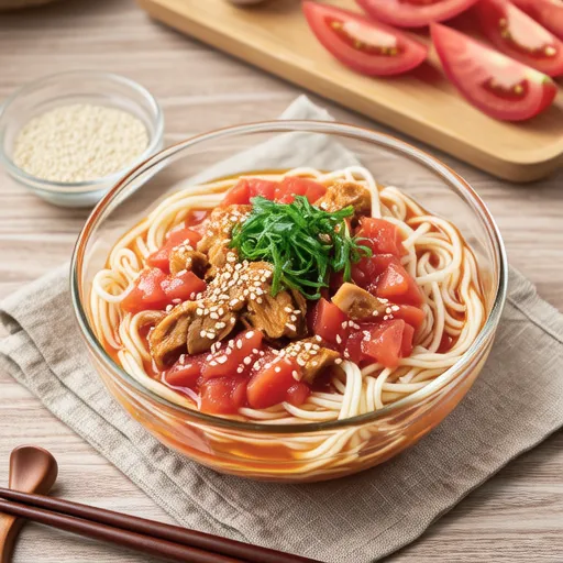 Tomato and Tuna Somen