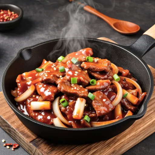 Spicy Pork Stir-fry with Gochujang
