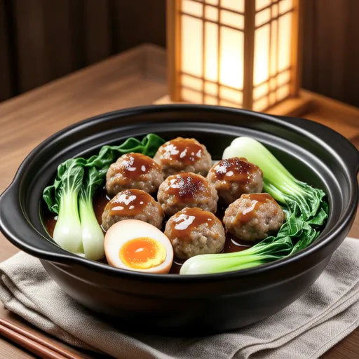 Simmered Pork and Chinese Cabbage