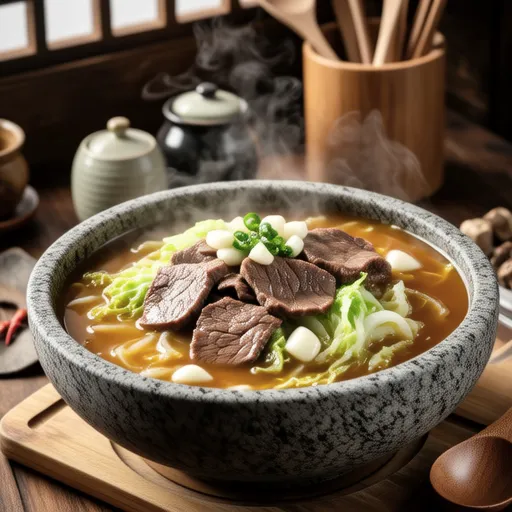 Beef and Napa Cabbage Soup