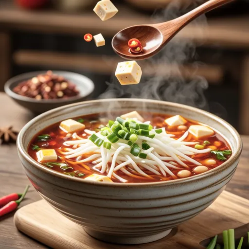 Spicy Bean Sprout Soup