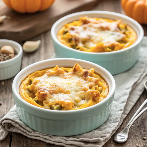 Pumpkin Cocotte Quiche