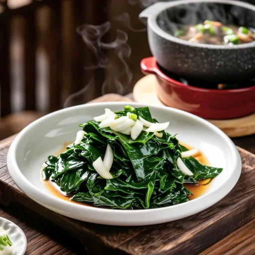 Simple Stir-Fried Perilla Leaves