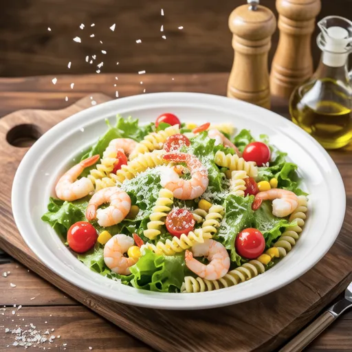 Vegetable-packed Fresh Salad Pasta