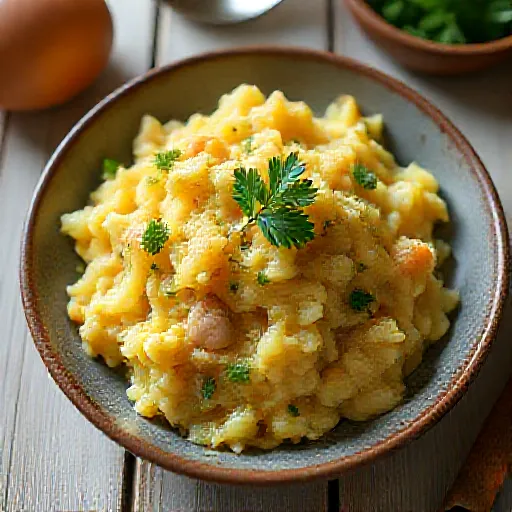 Cavolo saltato in padella con uova