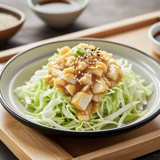 Japanese-style Tuna Mayo Cabbage Salad