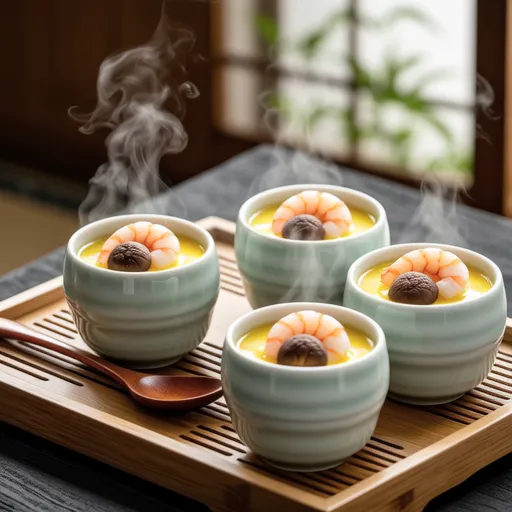 Chawanmushi with Matsutake Broth