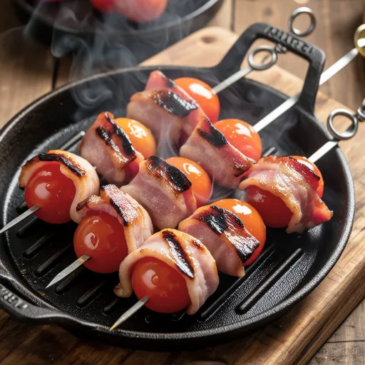 Tomato Bacon Rolls
