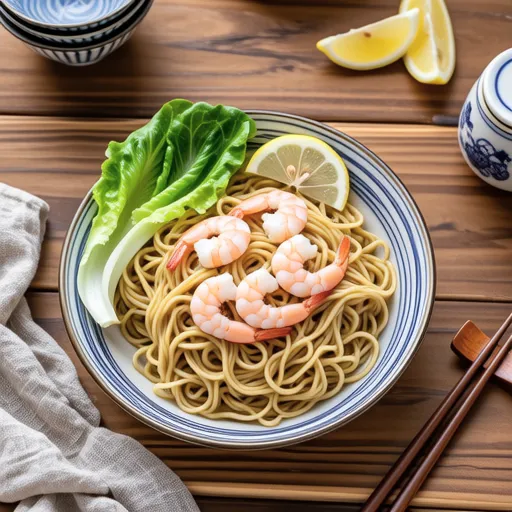 Shrimp Ethnic Salad Somen