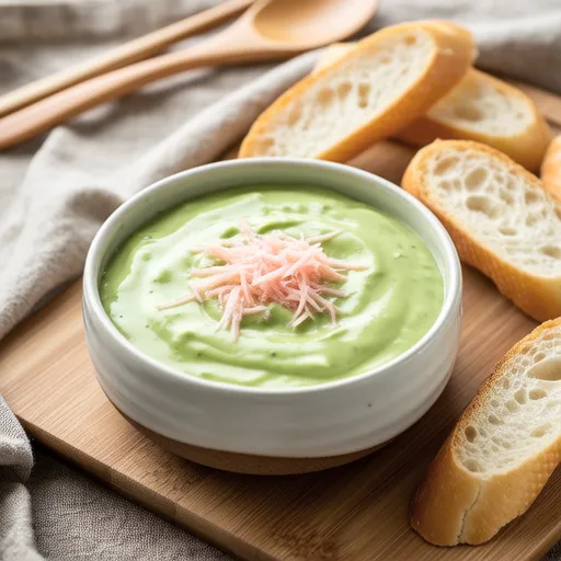 Edamame and Cream Cheese Dip