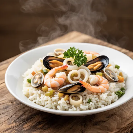 Seafood Pilaf