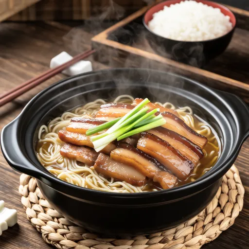 Pork and Shirataki Ginger Simmer