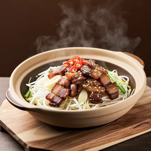 一人前の大豆もやし鍋