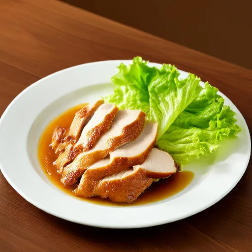 Grilled Chicken Breast with Salad
