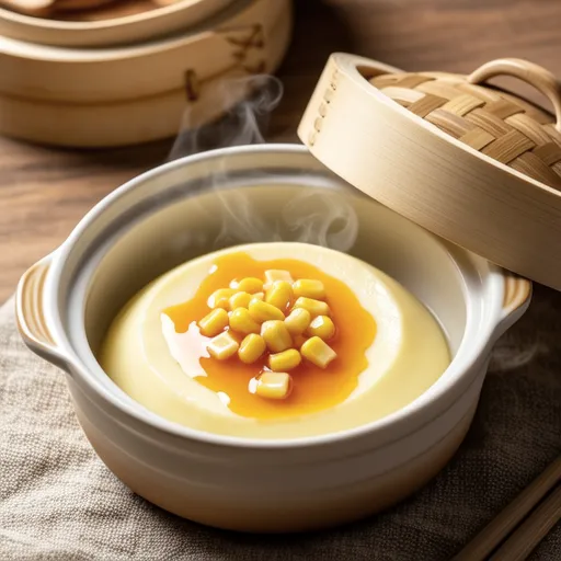 Corn Ankake Chawanmushi