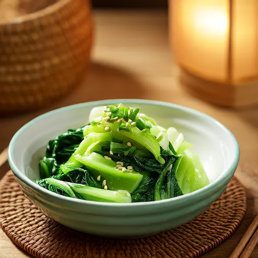 Acelga Temperada com Doenjang