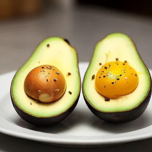 Ciotola chetogenica di avocado e uova